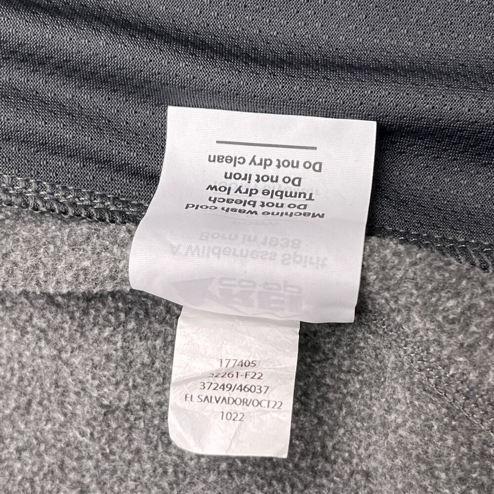rei co op jacket gray fleece full zip collared small - Picture 6 of 10
